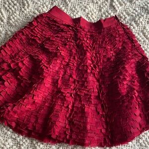 Adam Lippes hand sewn silk skirt